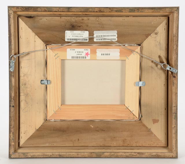 F. Huber Original Oil Painting on Canvas