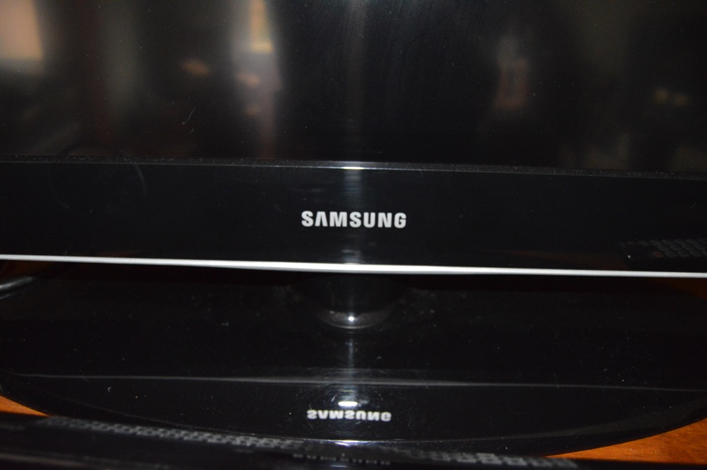 Samsung Flat Screen Television and Samsung Sound Board