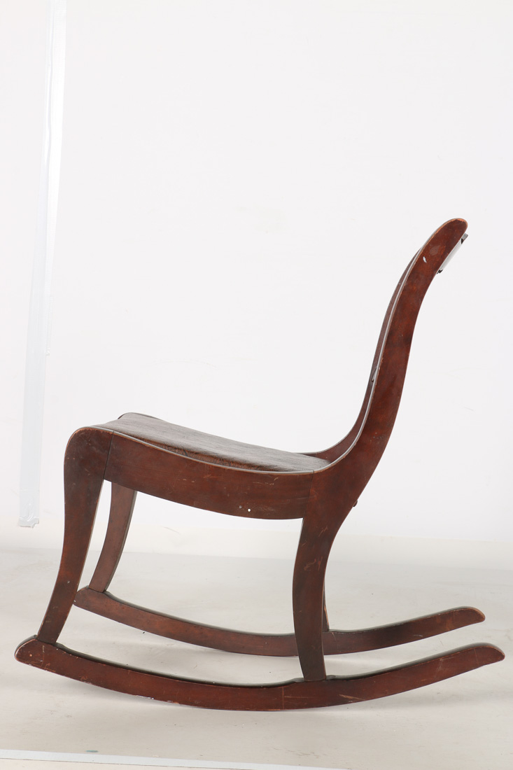Vintage Wooden Rocking Chair