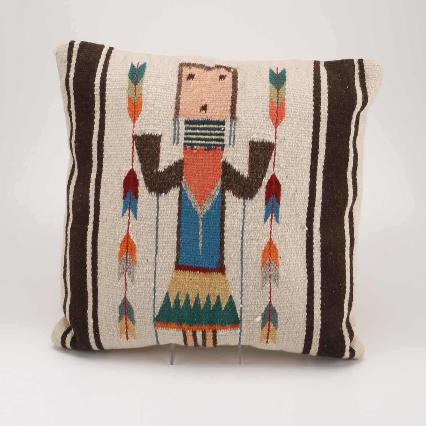 Woven Textile Pillow