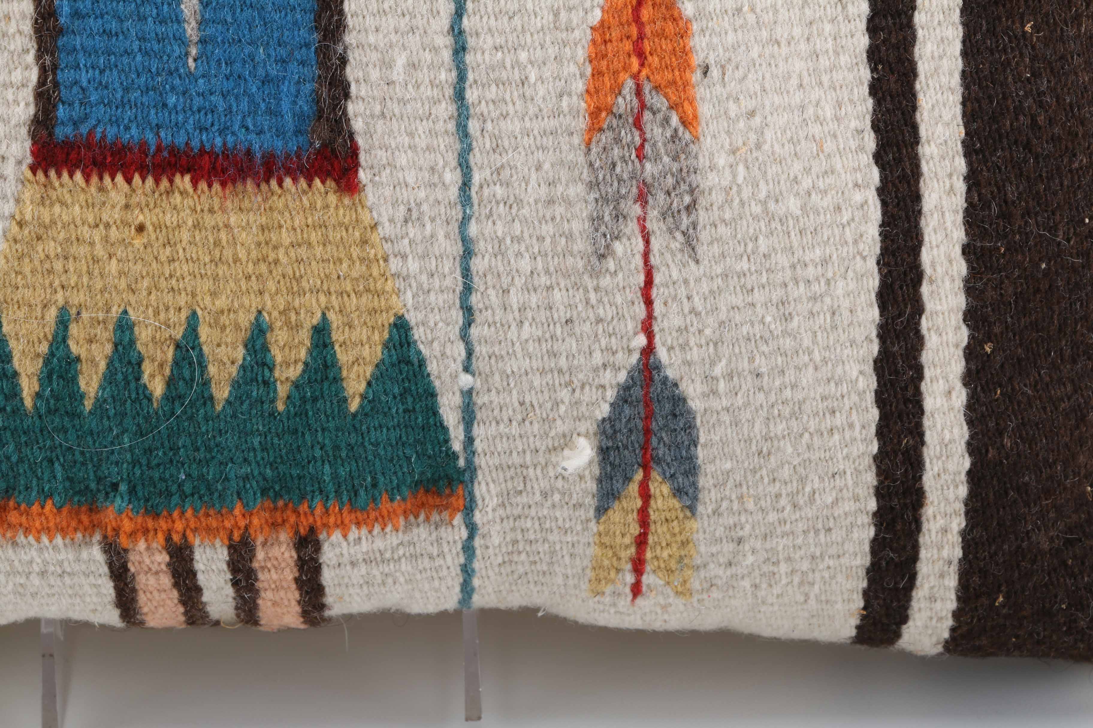 Woven Textile Pillow