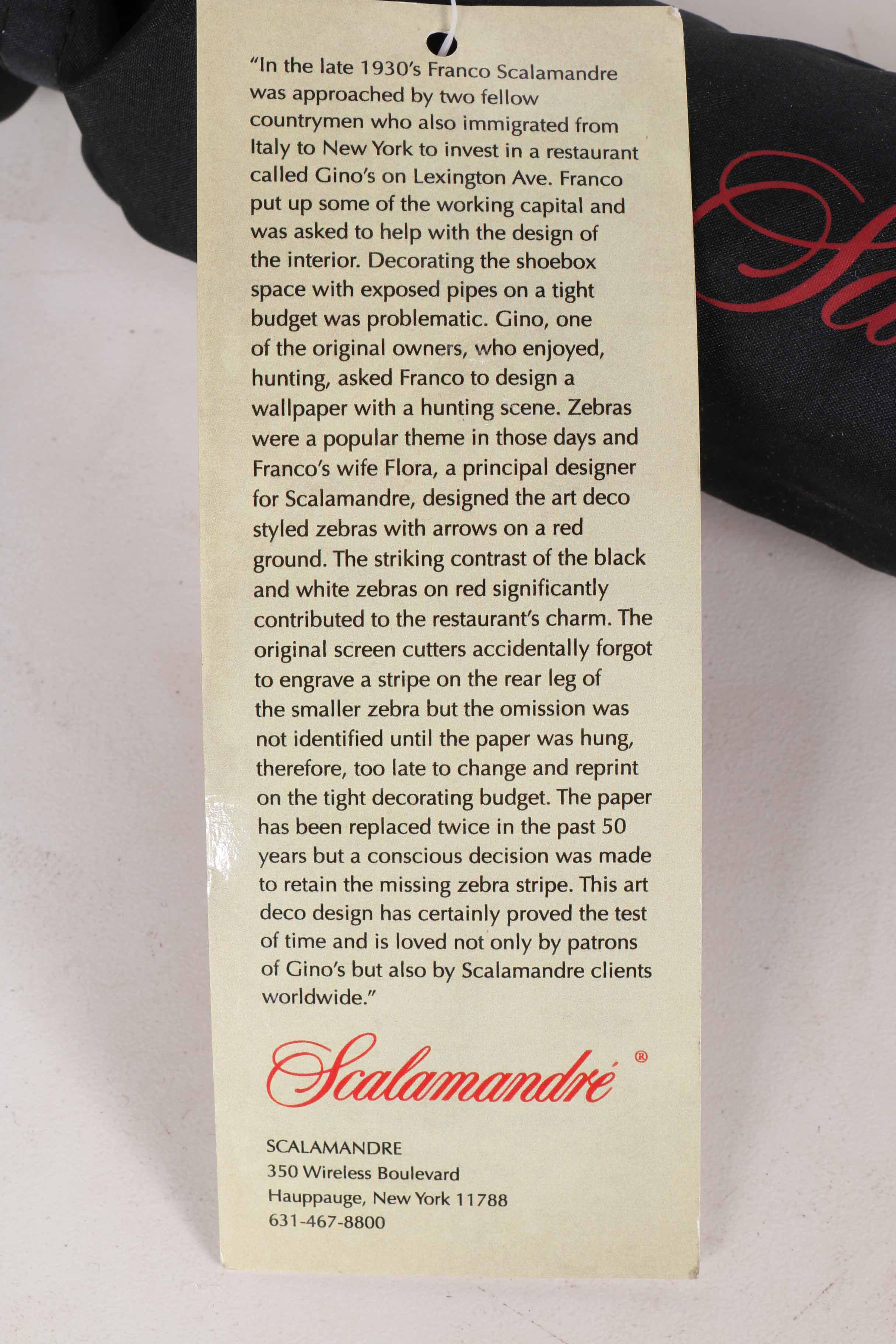 Scalamandre Zebra Umbrella