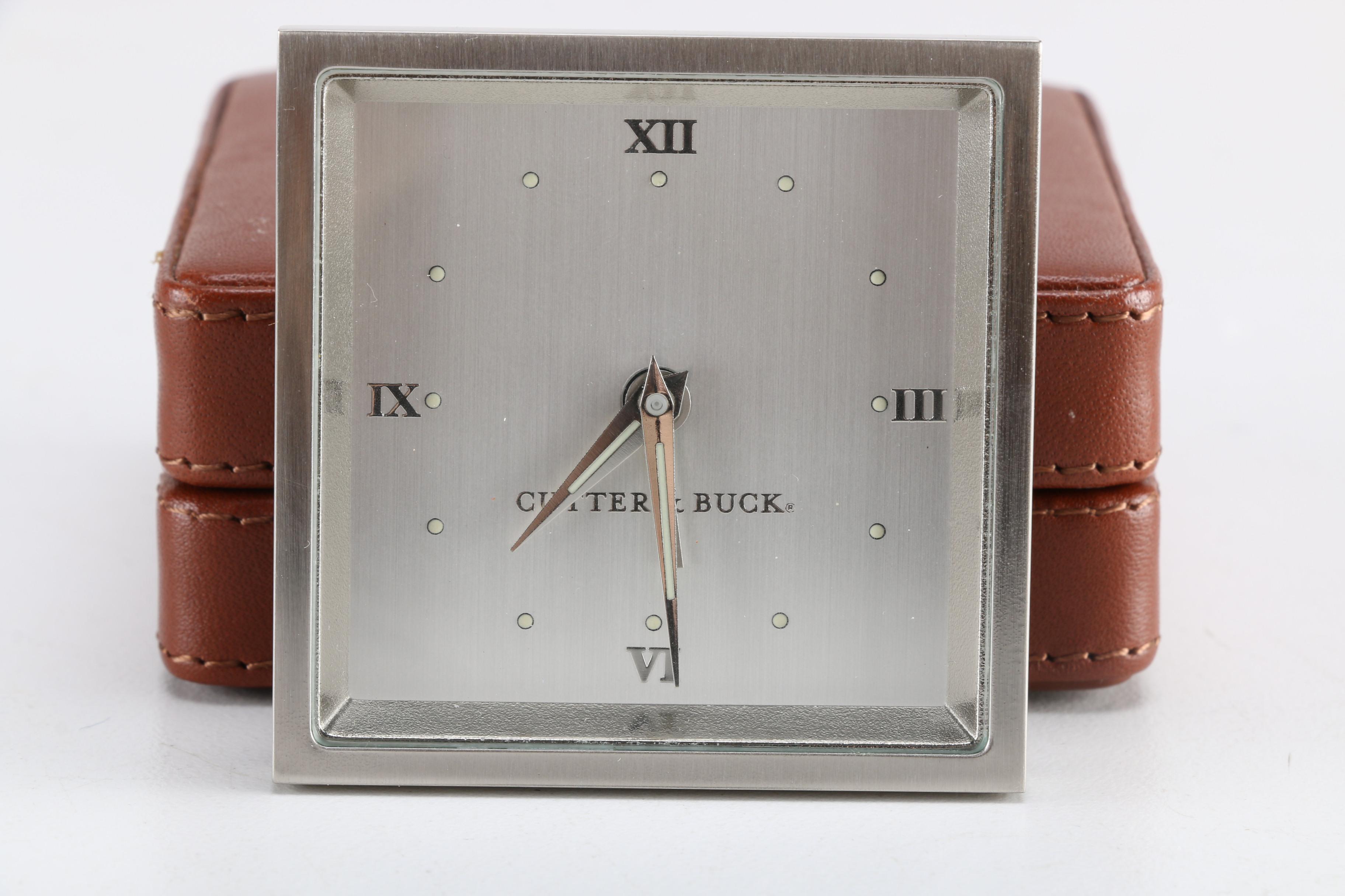 Cutter & Buck Travel Alarm Clock