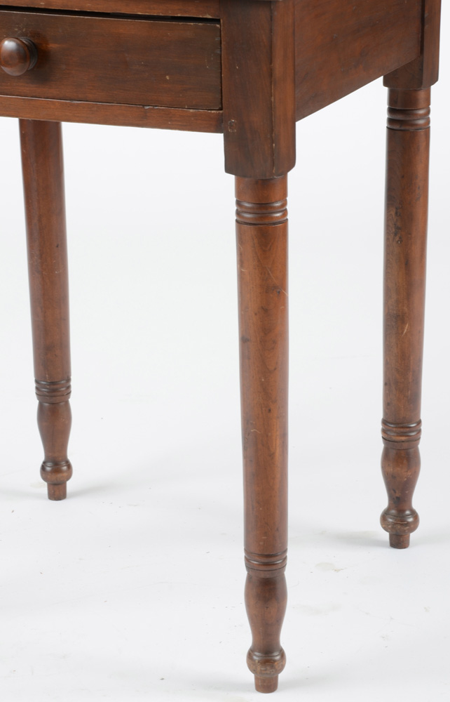 Cherry One-Drawer Stand