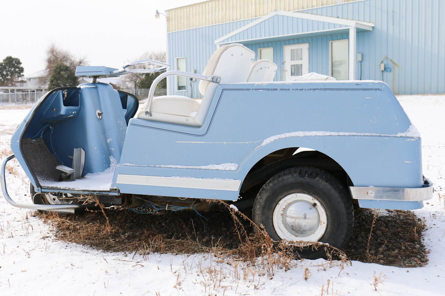 Vintage Harley-Davidson Golf Cart