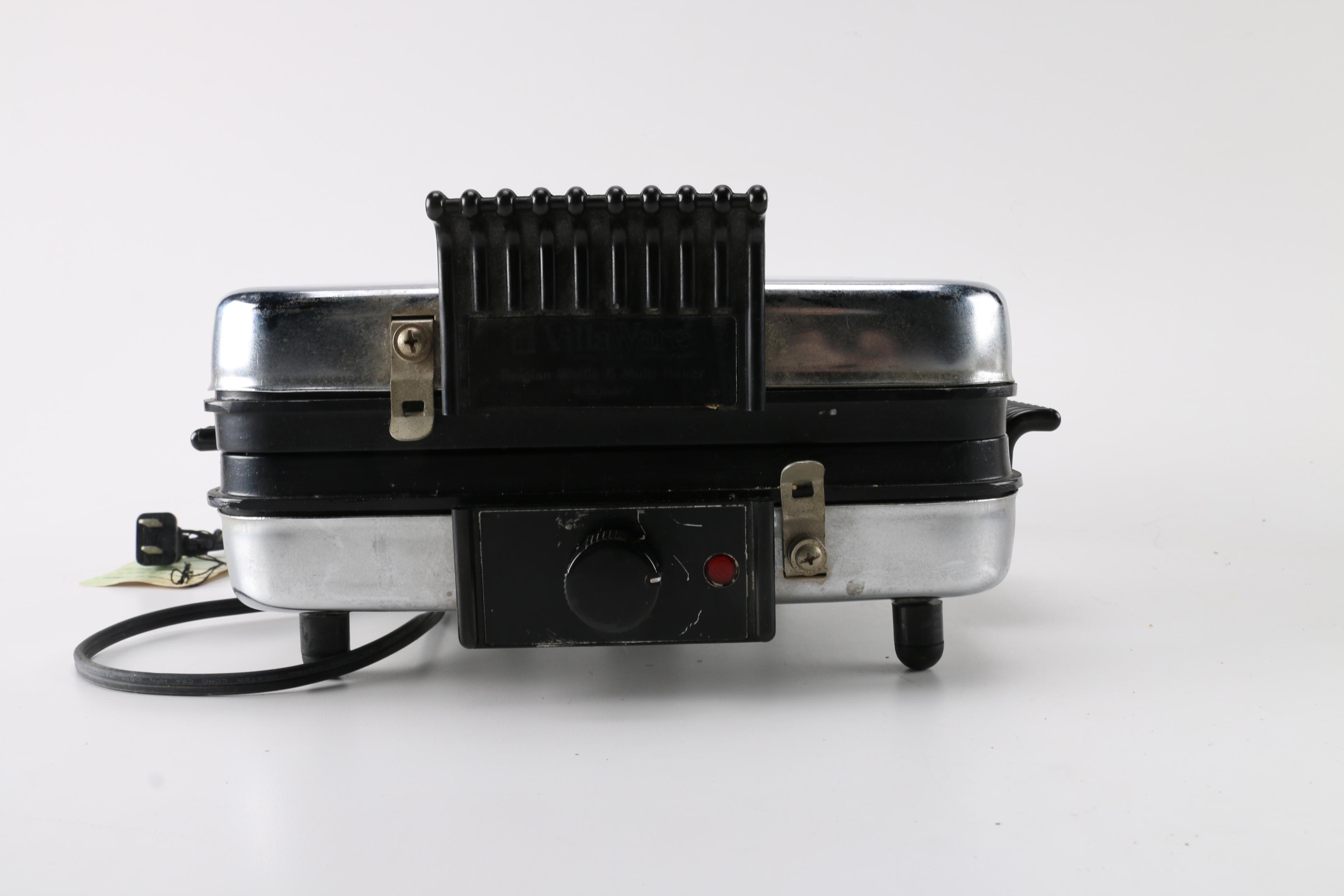 Electric Kettle and VillaWare Belgian Waffle Maker