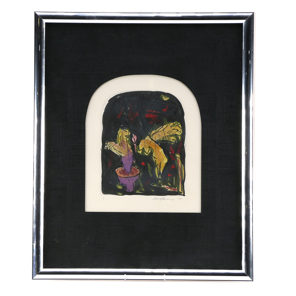 Signed Limited Edition Monoprint