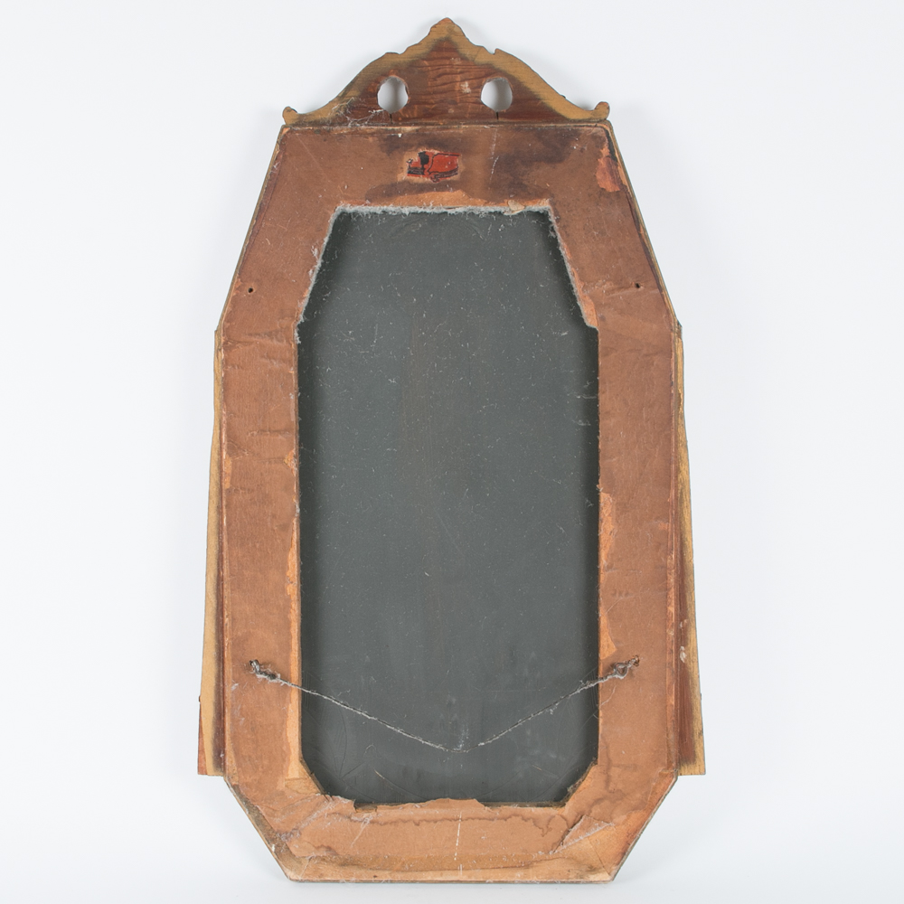 Etched Art Deco Wall Mirror