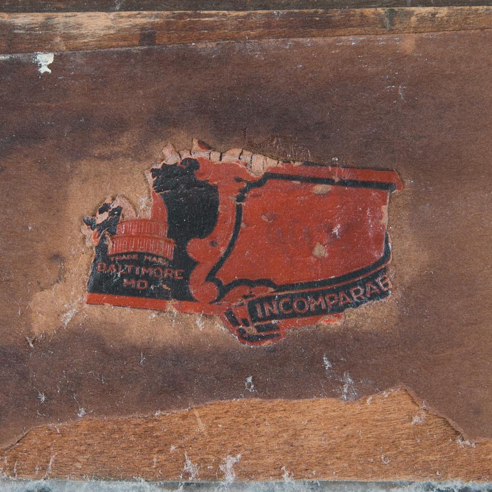 Etched Art Deco Wall Mirror