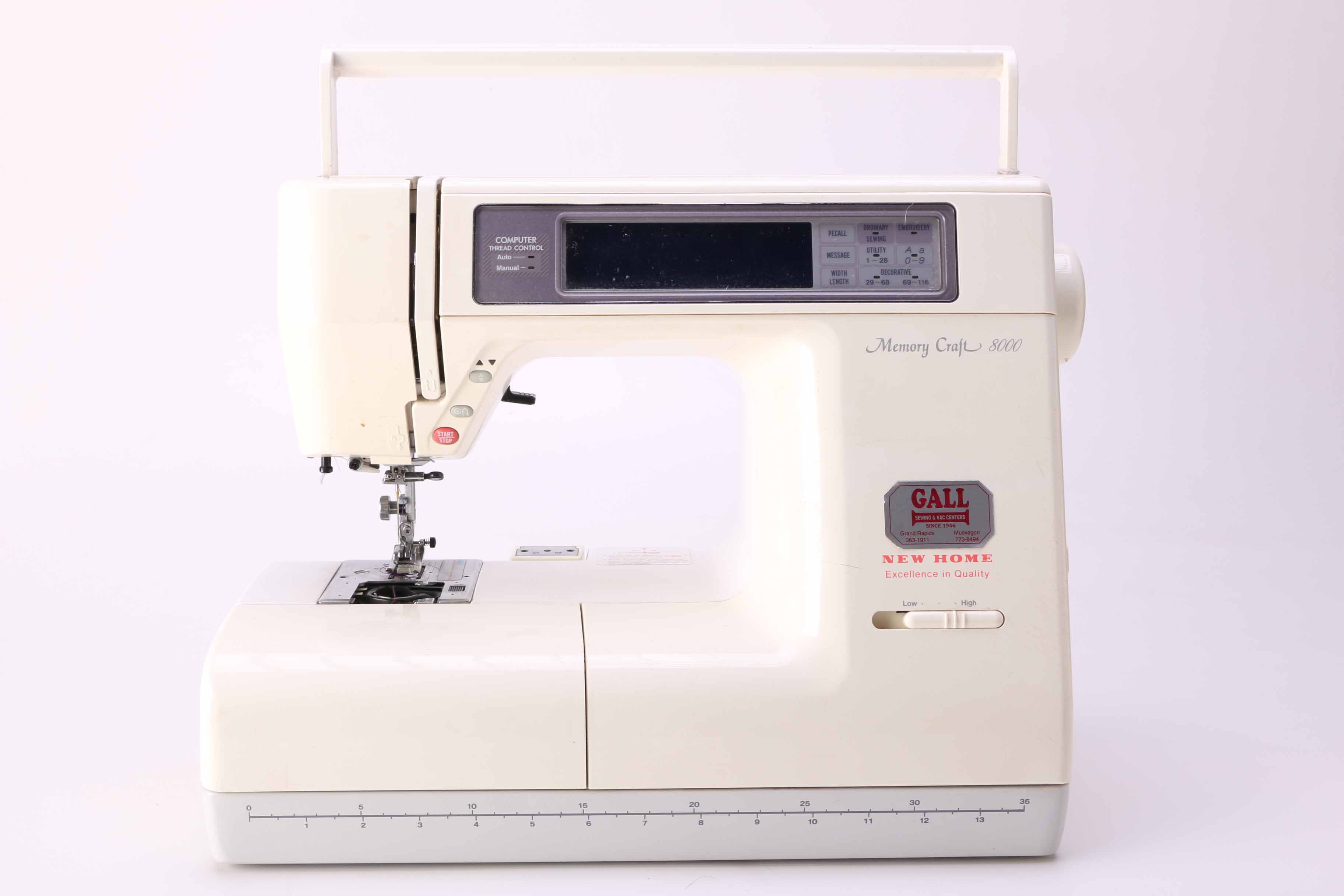Memory Craft Programmable Sewing Machine