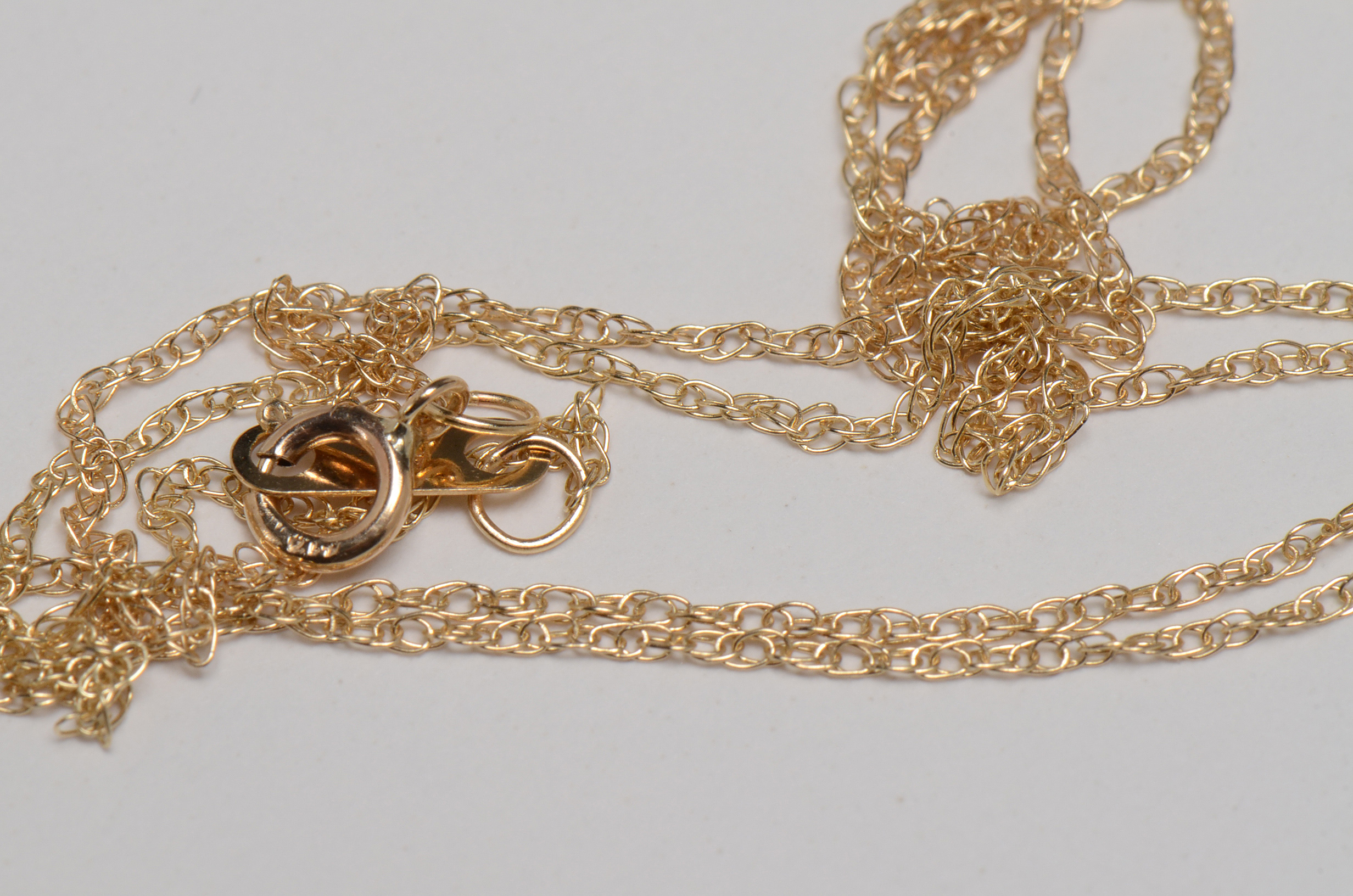 10K Yellow Gold Garnet Diamond Heart Pendant Necklace