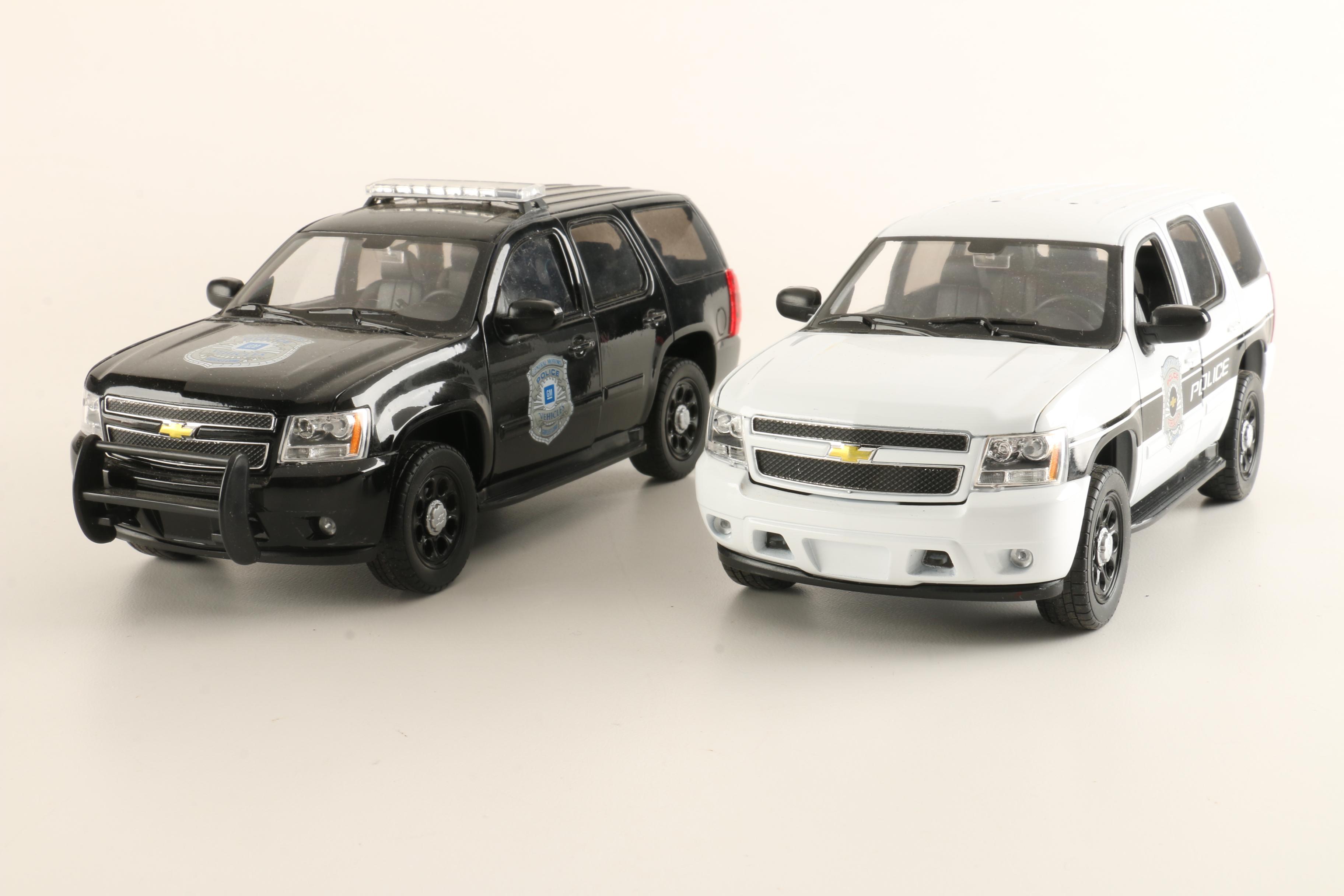 Chevrolet Tahoe Die-Cast Police Vehicles