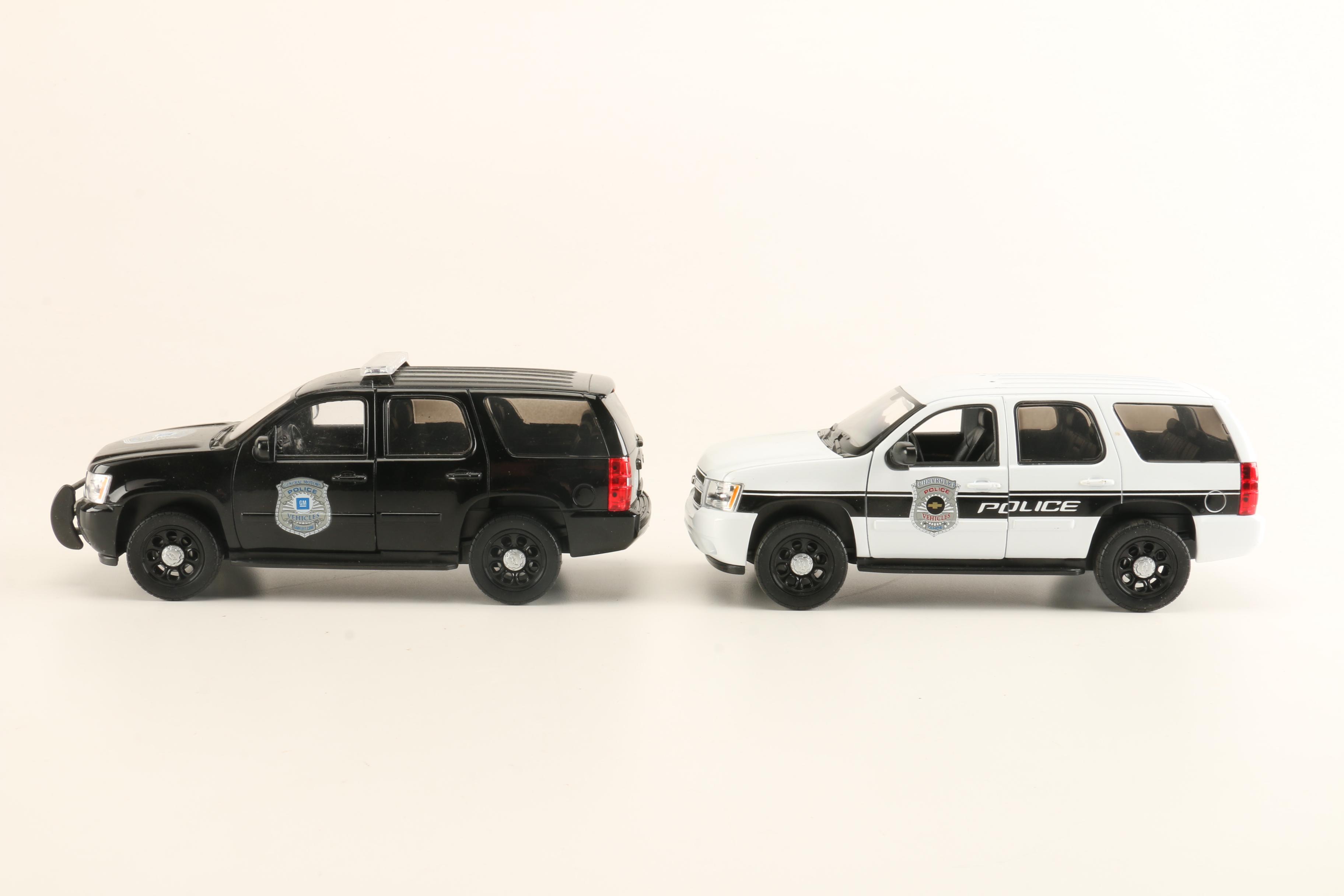 Chevrolet Tahoe Die-Cast Police Vehicles