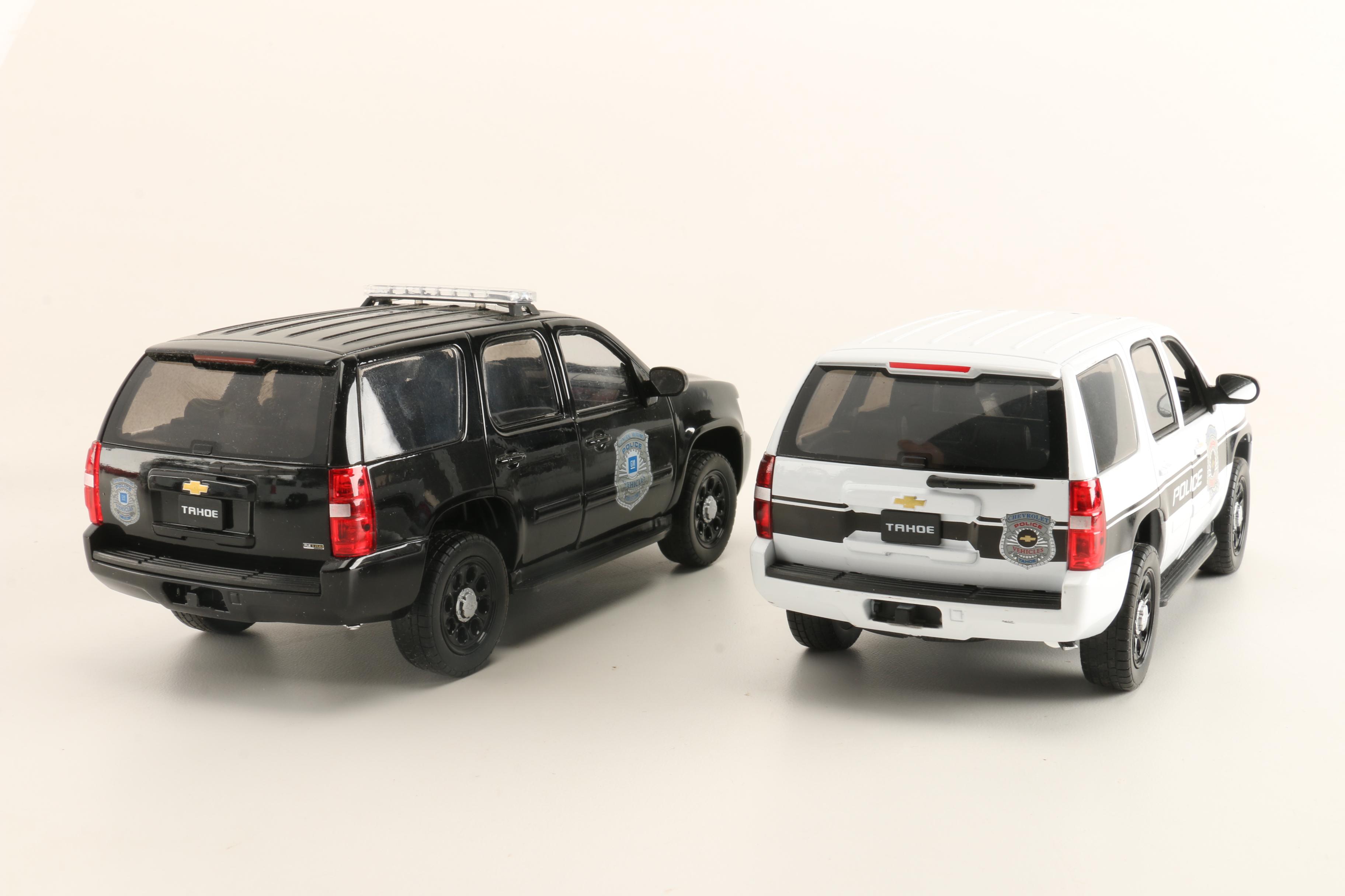 Chevrolet Tahoe Die-Cast Police Vehicles