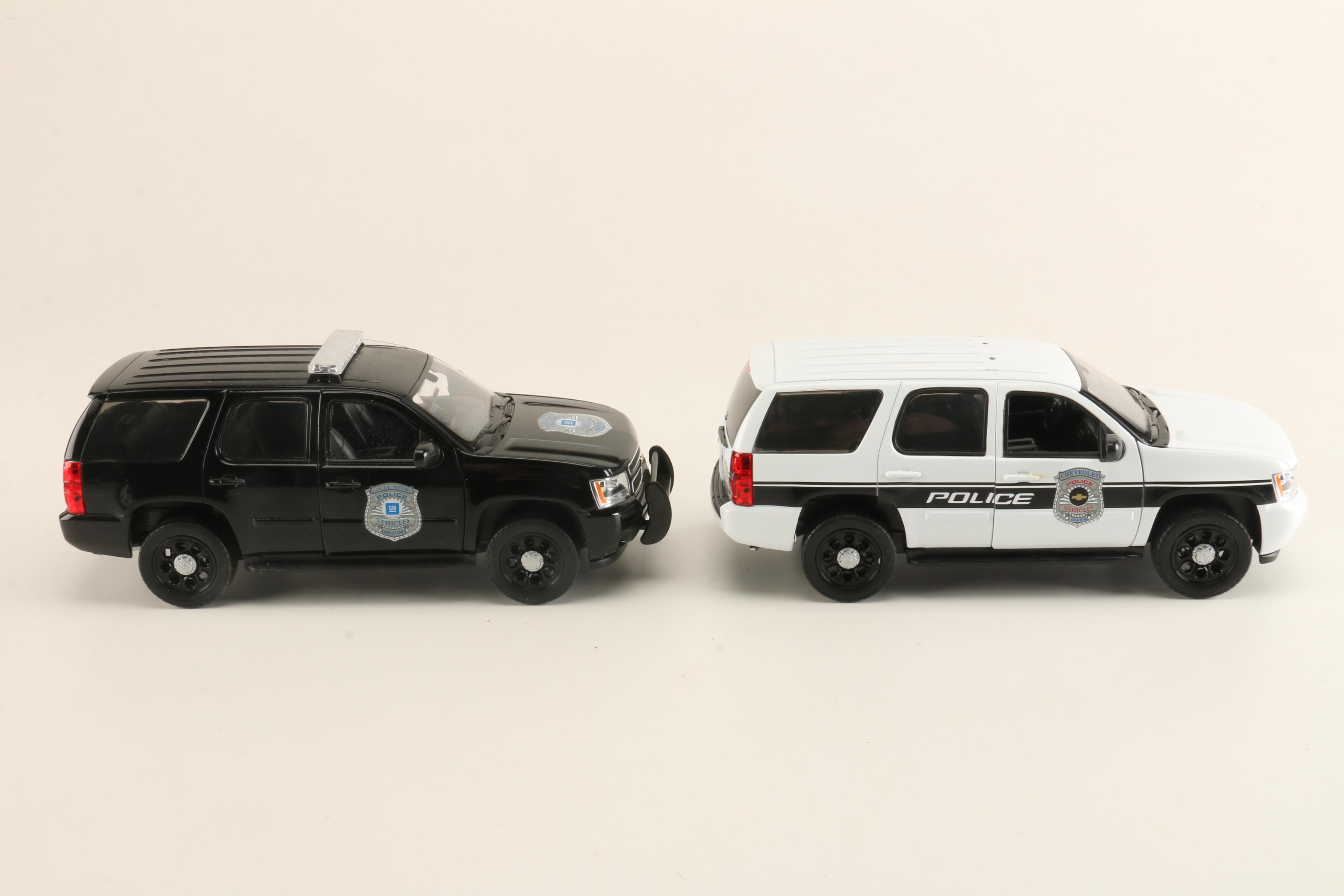 Chevrolet Tahoe Die-Cast Police Vehicles