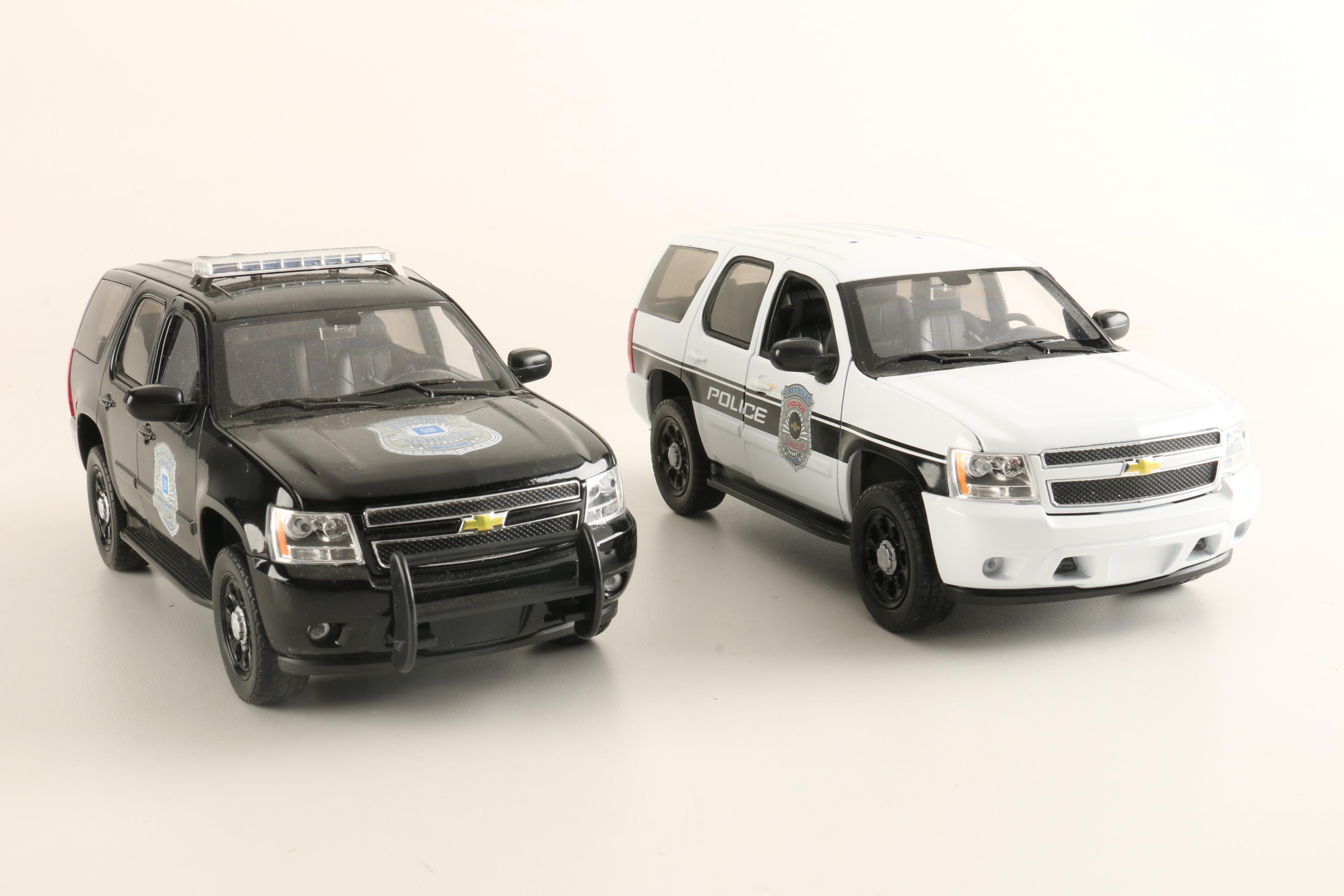 Chevrolet Tahoe Die-Cast Police Vehicles