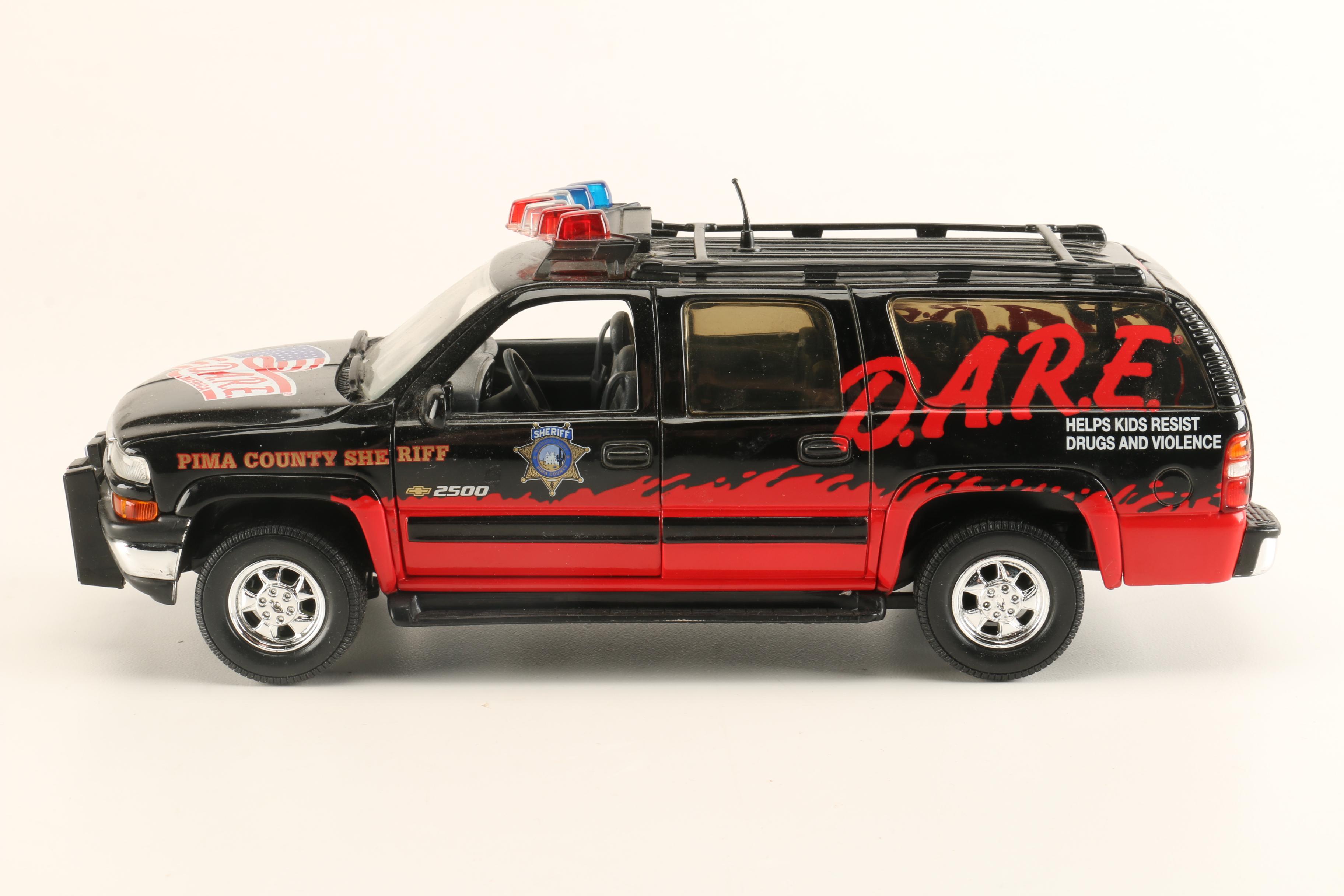 Chevrolet Tahoe Die-Cast Police Vehicles