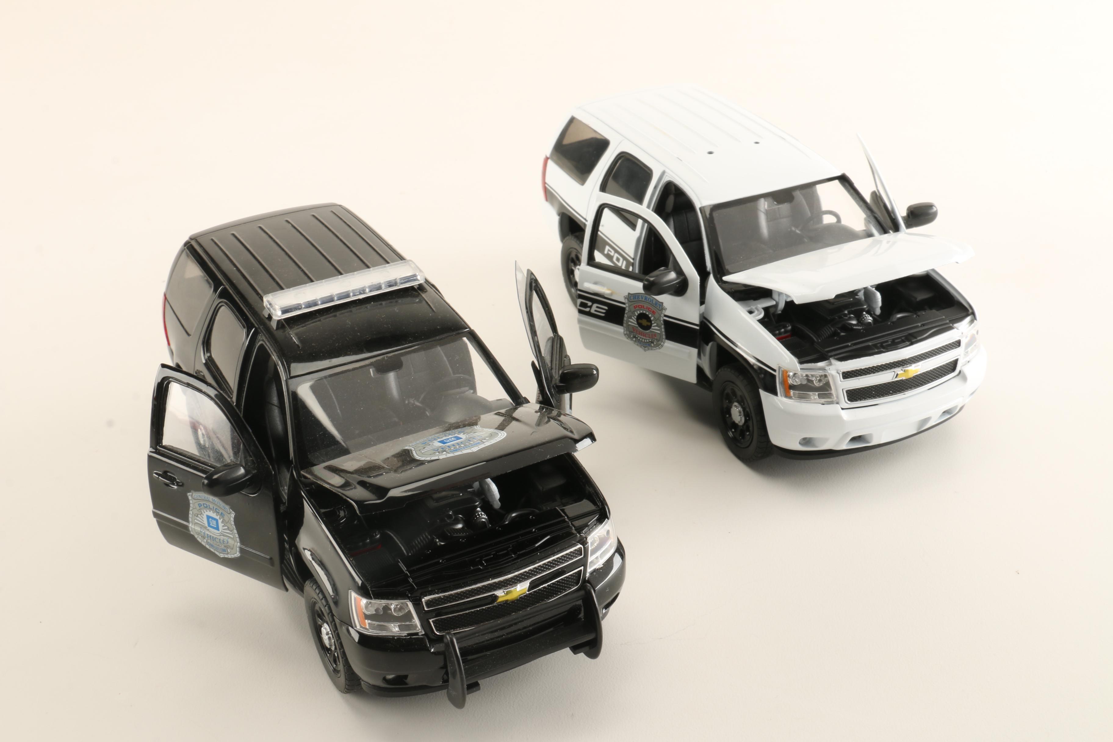 Chevrolet Tahoe Die-Cast Police Vehicles
