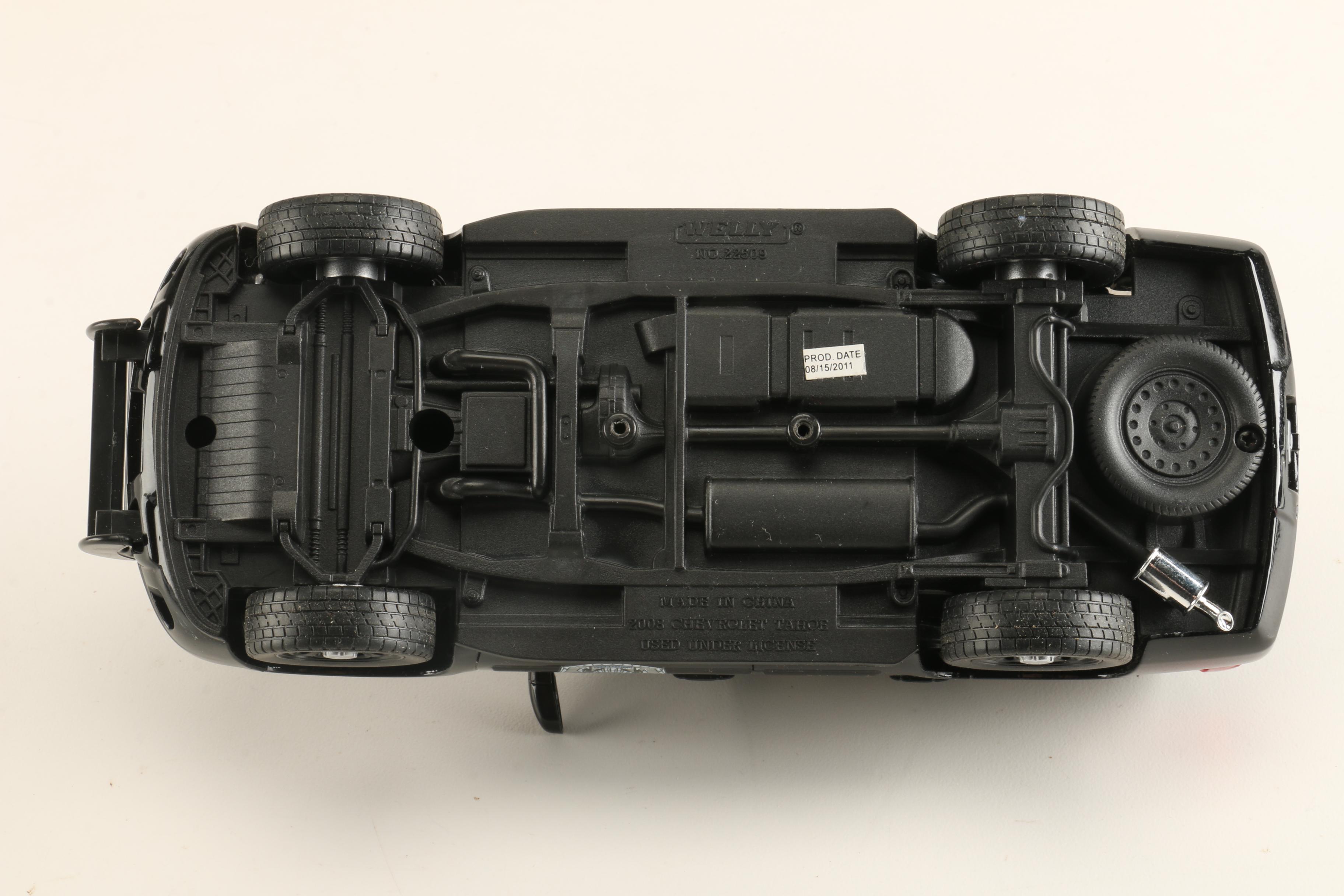 Chevrolet Tahoe Die-Cast Police Vehicles