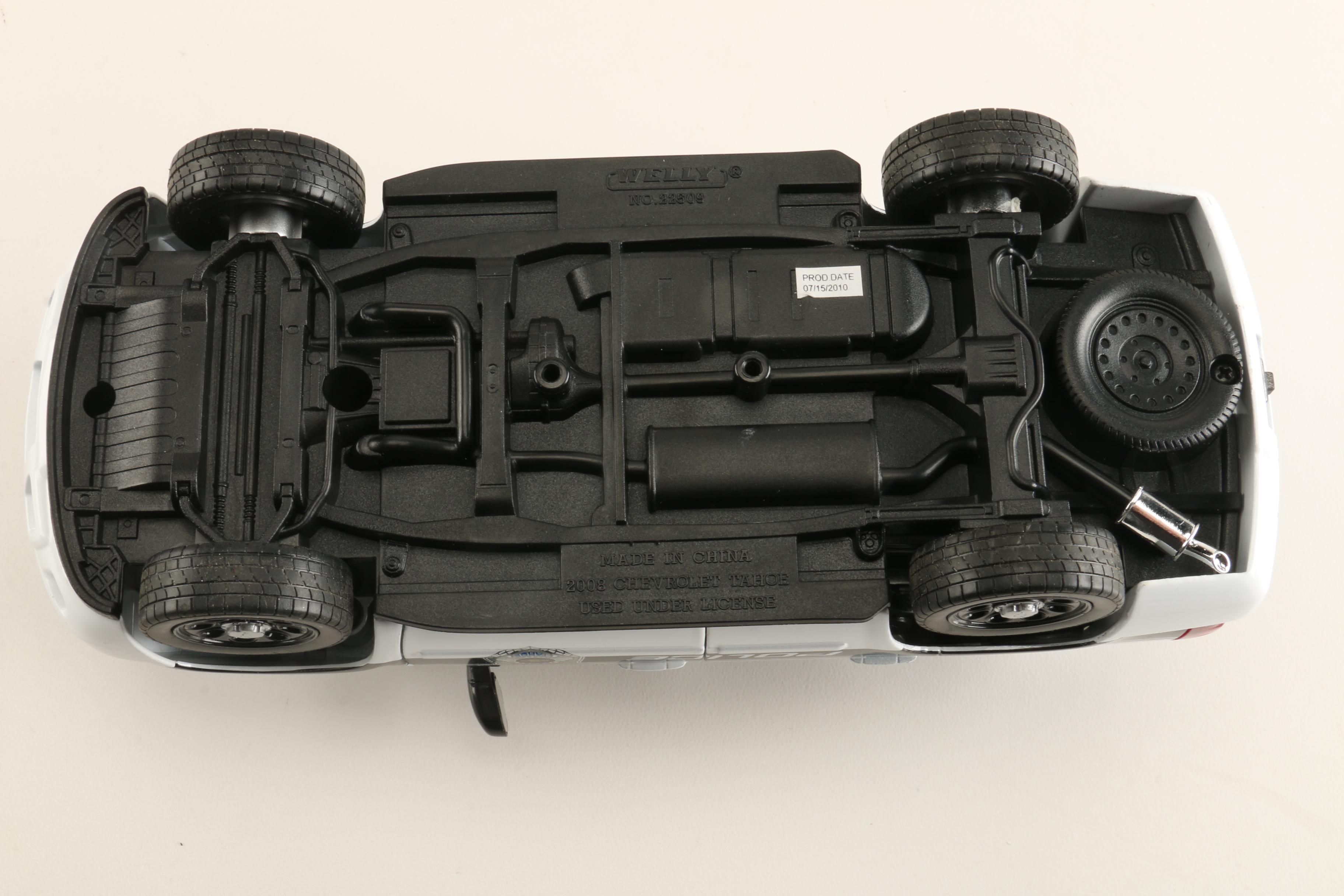 Chevrolet Tahoe Die-Cast Police Vehicles