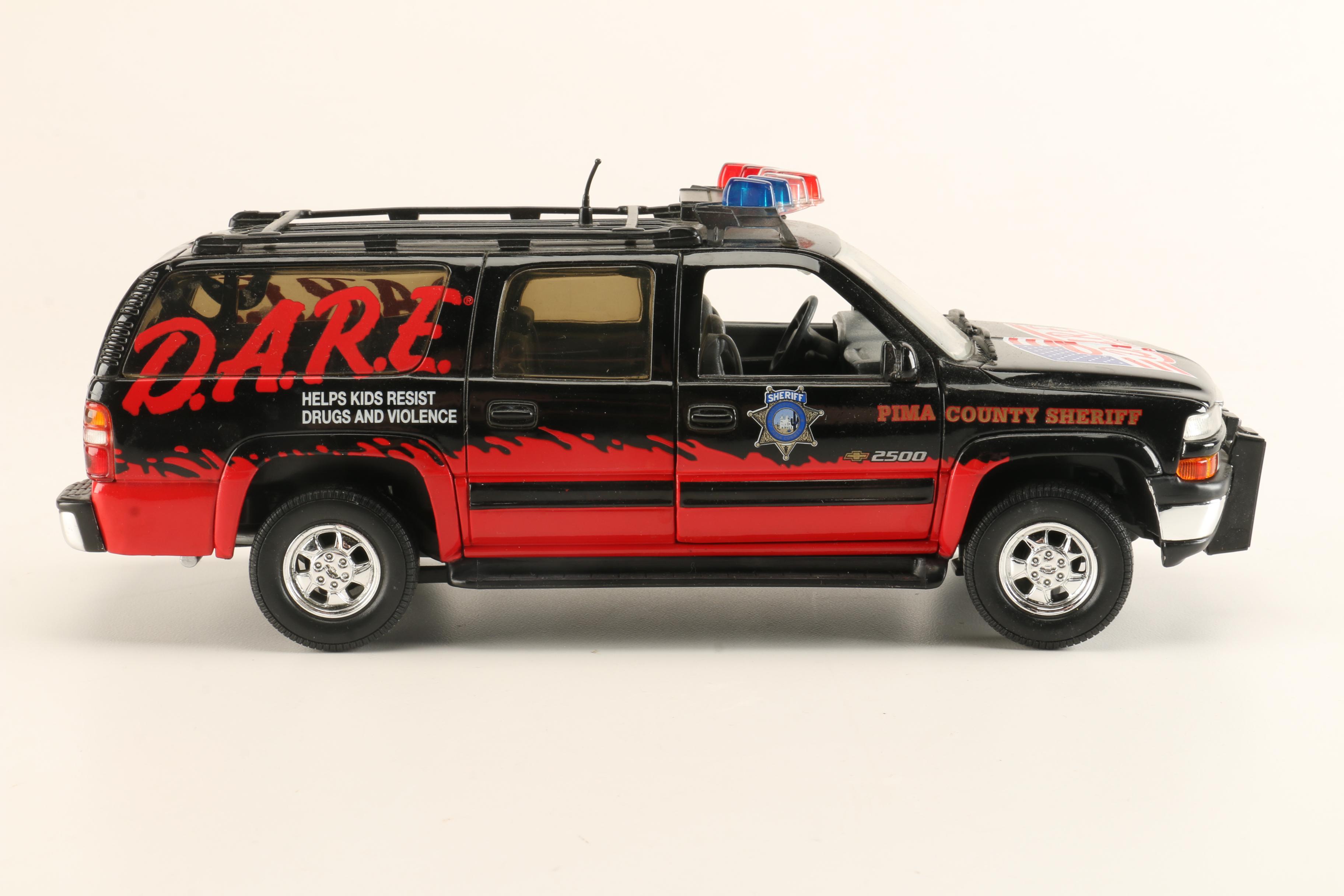 Chevrolet Tahoe Die-Cast Police Vehicles