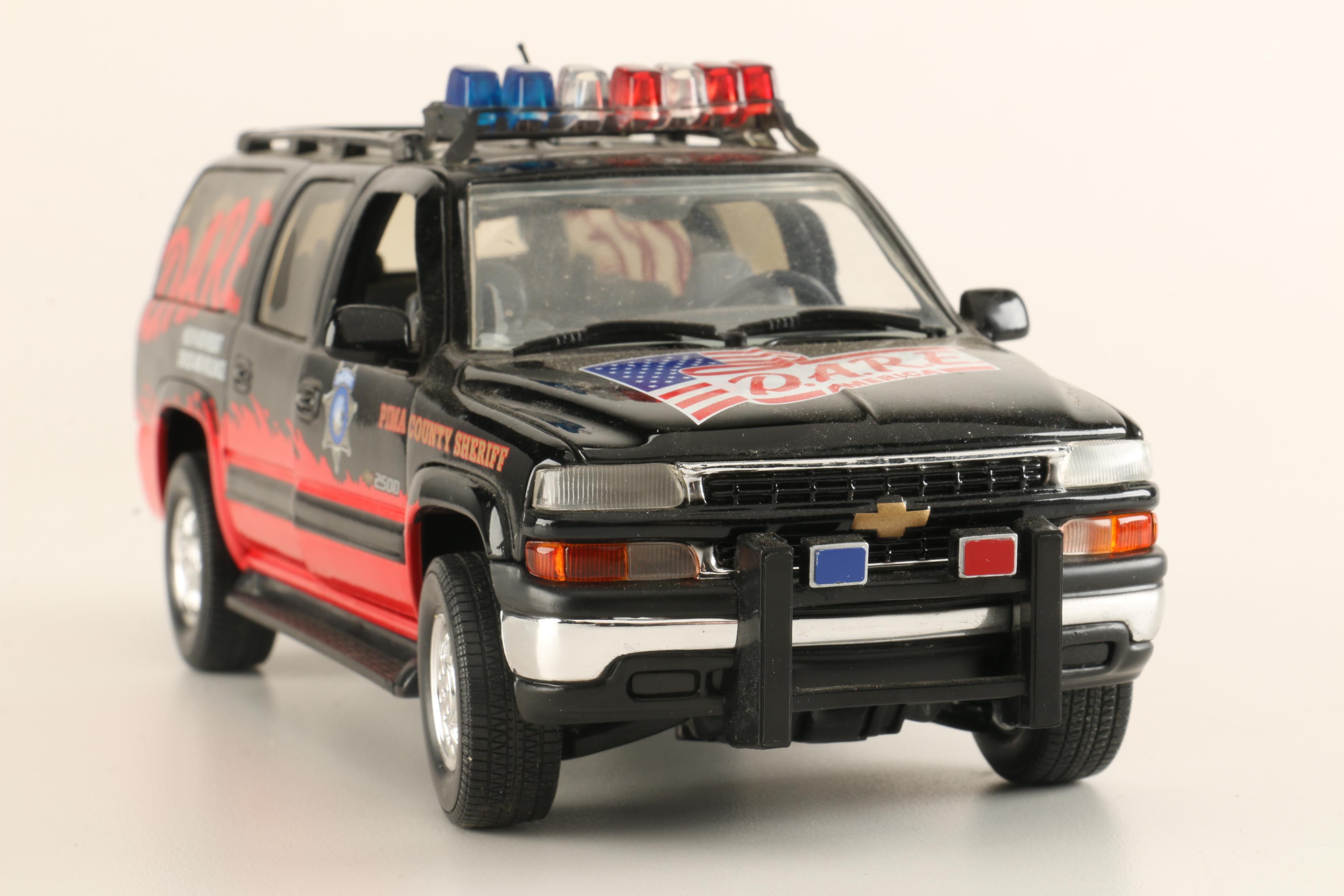 Chevrolet Tahoe Die-Cast Police Vehicles