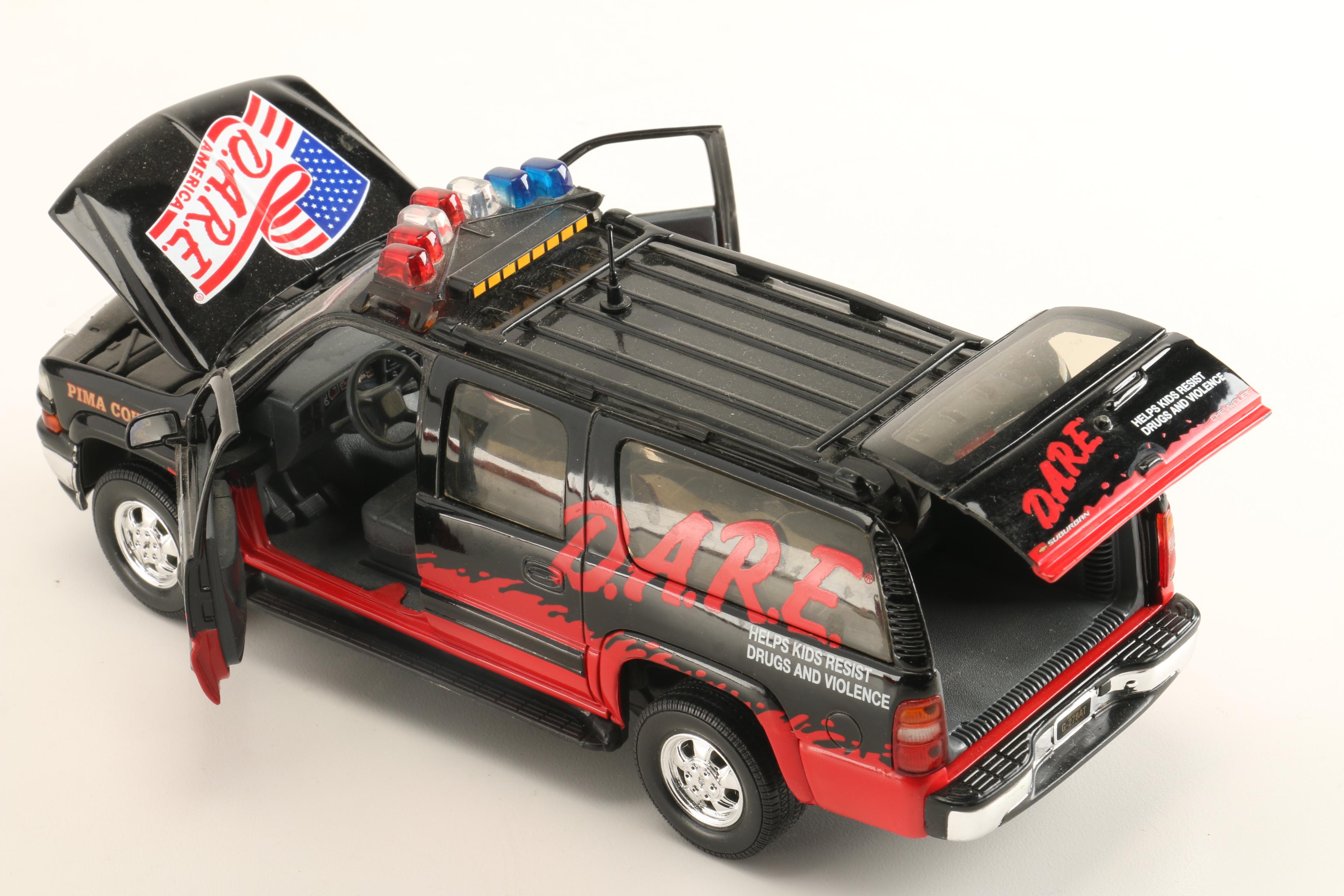 Chevrolet Tahoe Die-Cast Police Vehicles