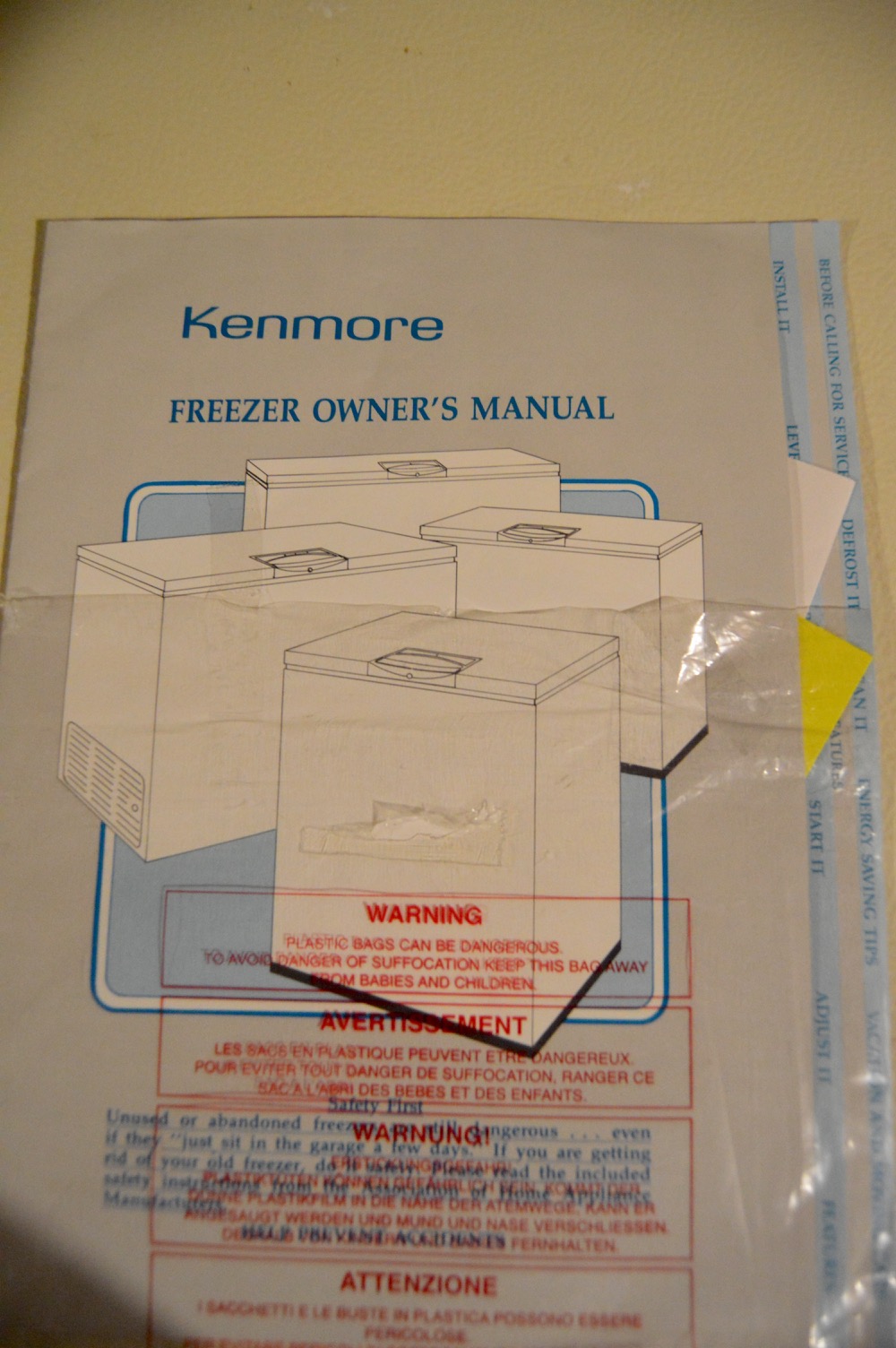 Kenmore Compact Freezer