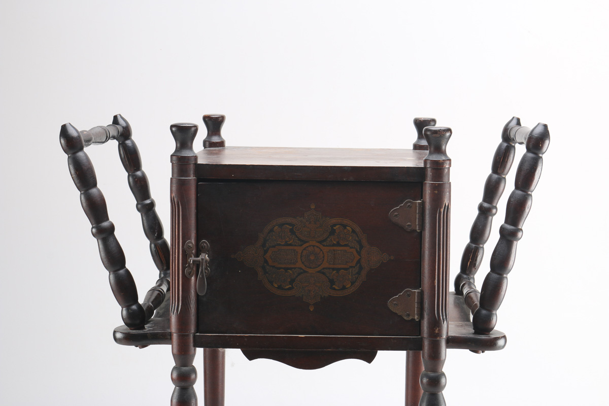 Vintage Hand Carved End Table