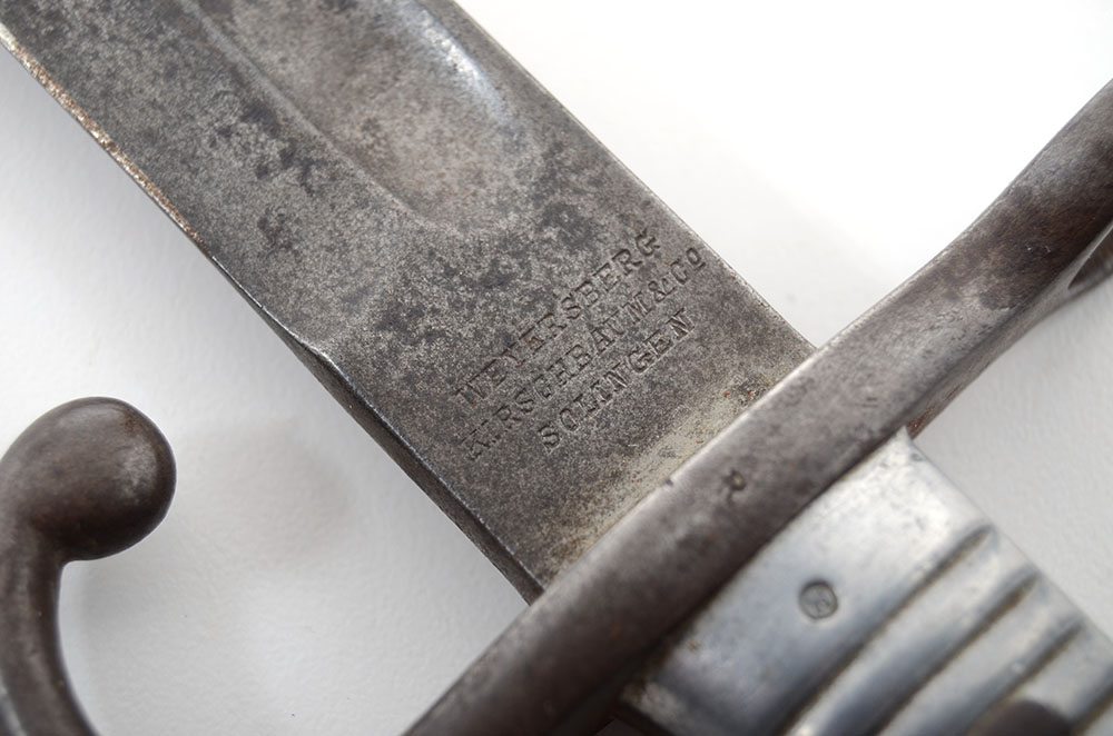 Argentine Model 1891 Sword Bayonet