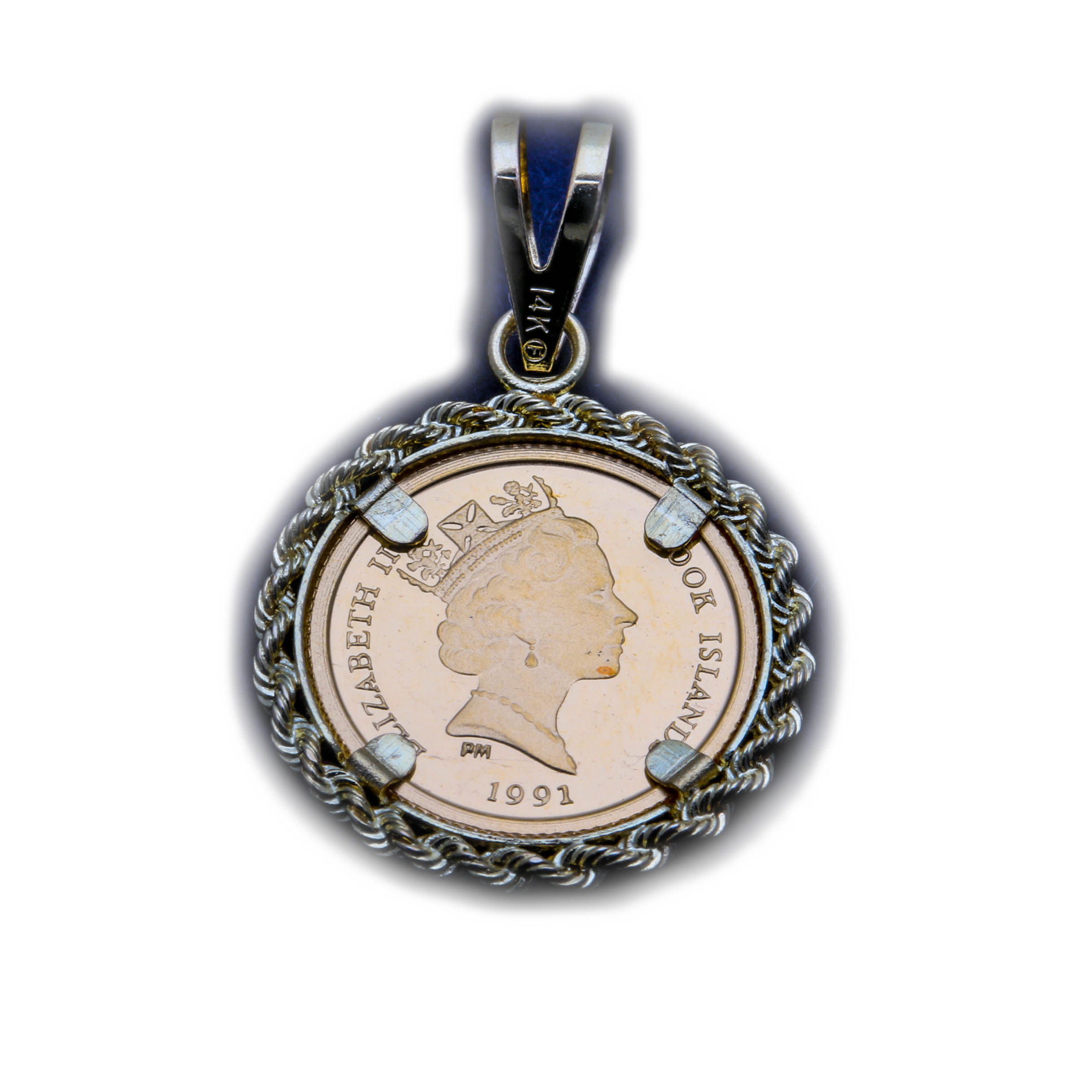 1991 Cook Islands Twenty-five Dollar 1/25 .ozt Gold Coin (Hummingbird)