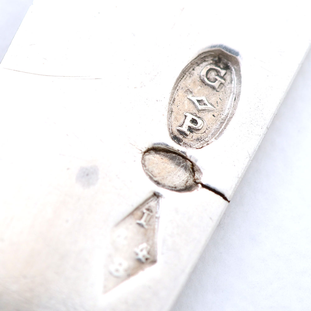 Antique Sterling Silver Single Blade Pocket Knife