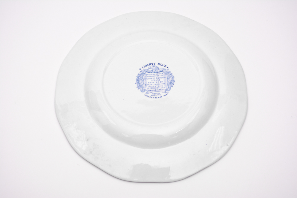 Collection of Staffordshire "Liberty Blue" China