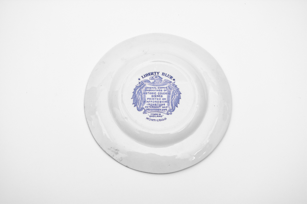 Collection of Staffordshire "Liberty Blue" China