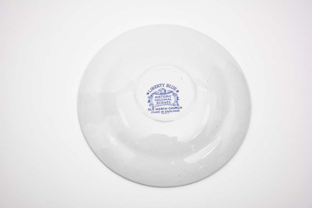 Collection of Staffordshire "Liberty Blue" China