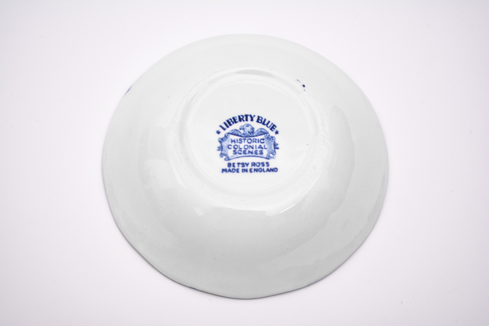 Collection of Staffordshire "Liberty Blue" China