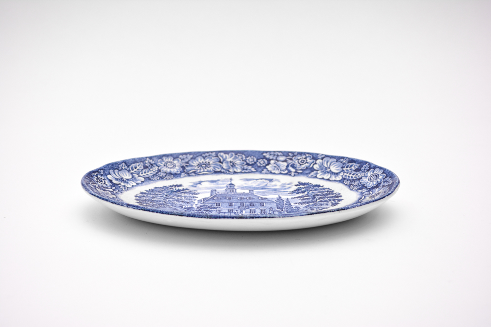 Collection of Staffordshire "Liberty Blue" China