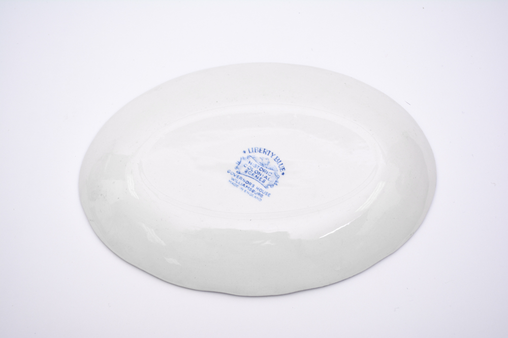 Collection of Staffordshire "Liberty Blue" China