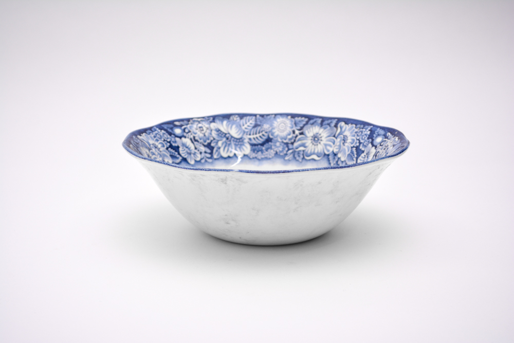 Collection of Staffordshire "Liberty Blue" China