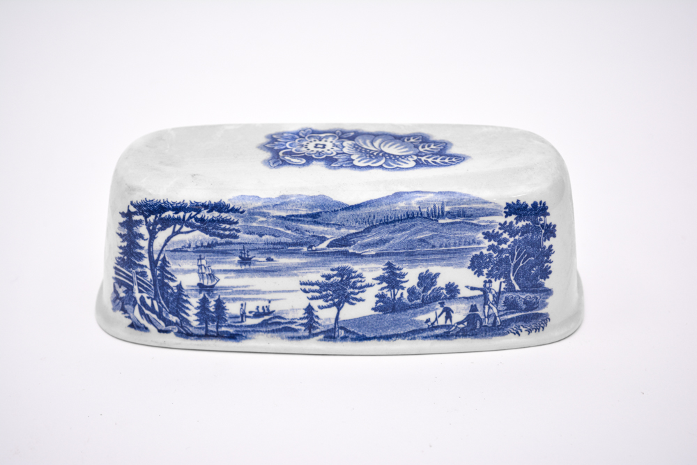 Collection of Staffordshire "Liberty Blue" China