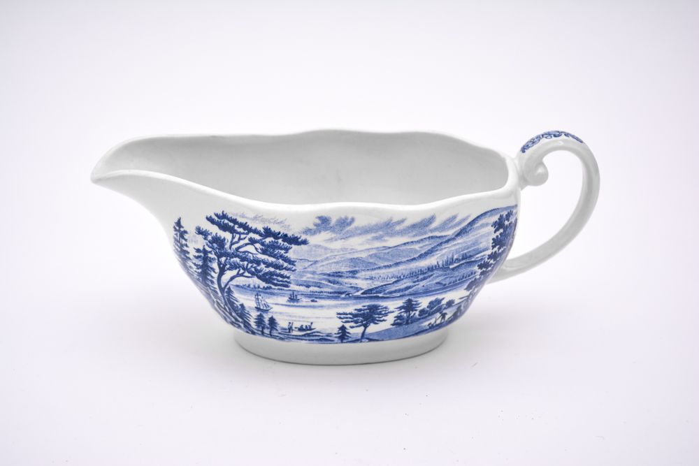 Collection of Staffordshire "Liberty Blue" China