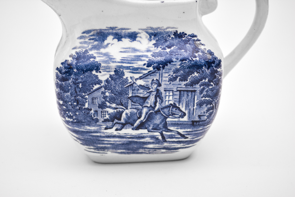 Collection of Staffordshire "Liberty Blue" China