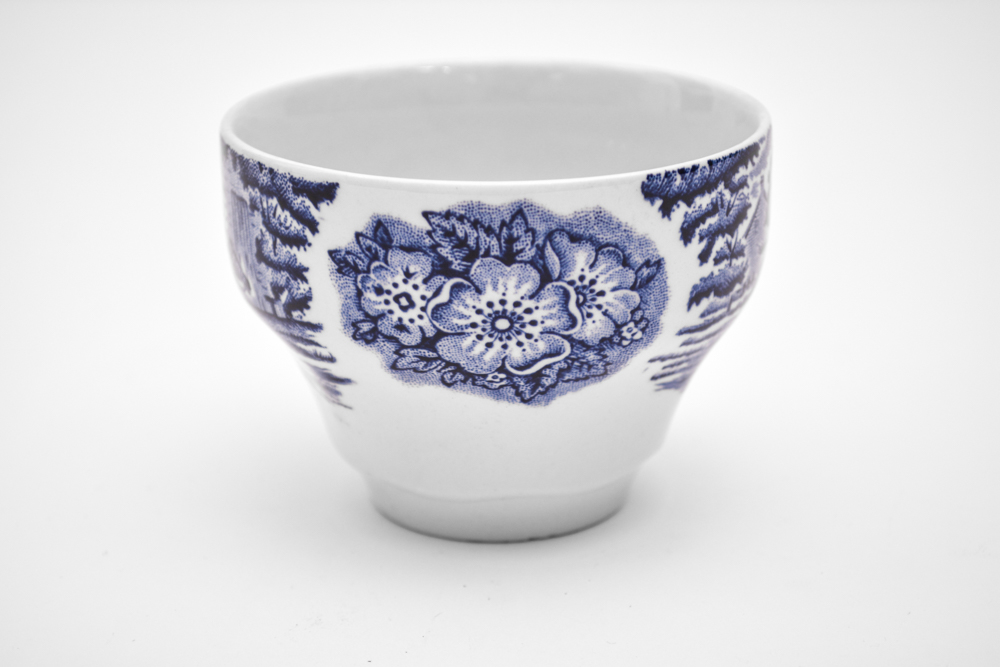 Collection of Staffordshire "Liberty Blue" China