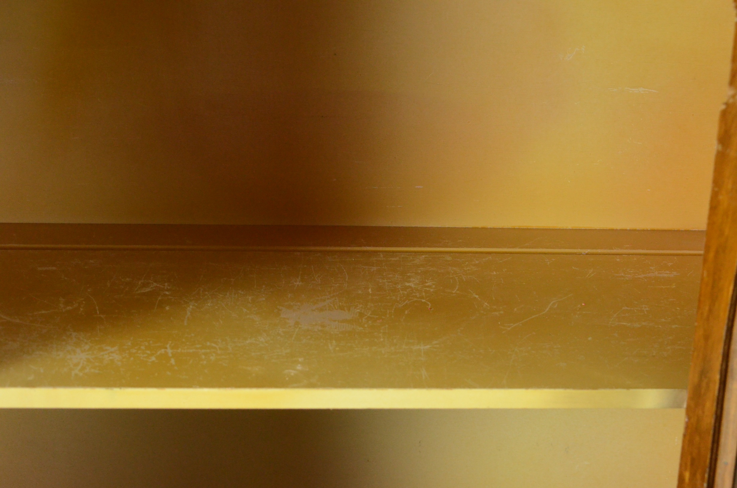 Circa 1930s Art Deco China Cabinet