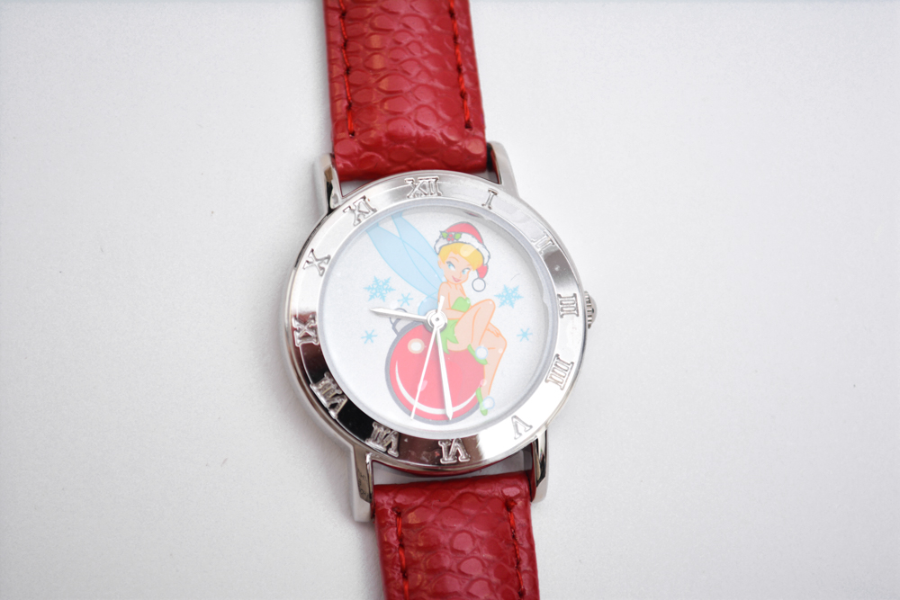 Disney Time Works Holiday Tinkerbell Watch