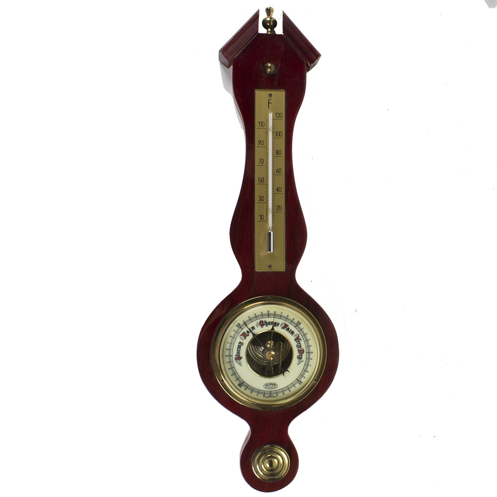 Vintage West German Alpha Precision Instruments Barometer/Thermometer