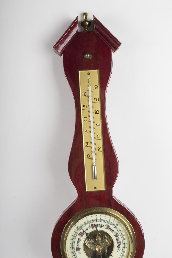 Vintage West German Alpha Precision Instruments Barometer/Thermometer