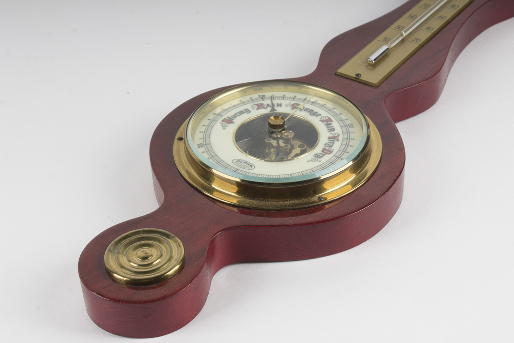 Vintage West German Alpha Precision Instruments Barometer/Thermometer