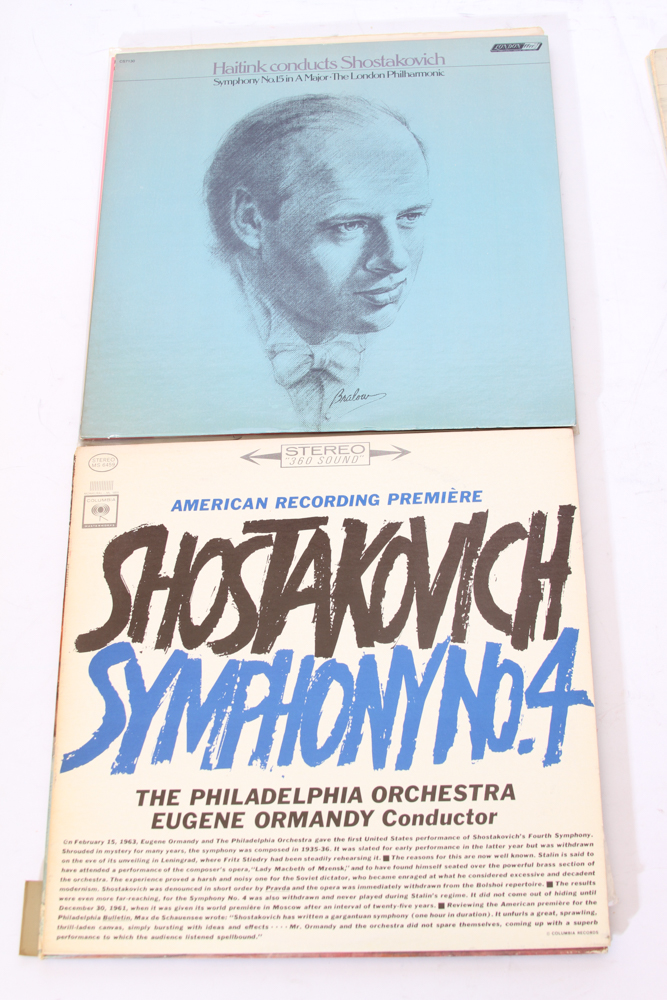 Vintage Shostakovich Symphonic Record Collection