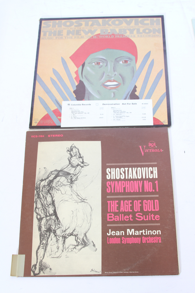 Vintage Shostakovich Symphonic Record Collection